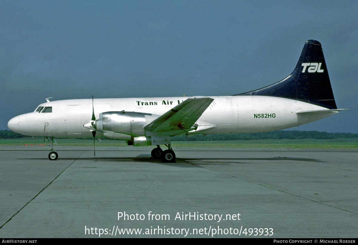 Aircraft Photo of N582HG | Convair 580 | Trans-Air-Link - TAL | AirHistory.net #493933