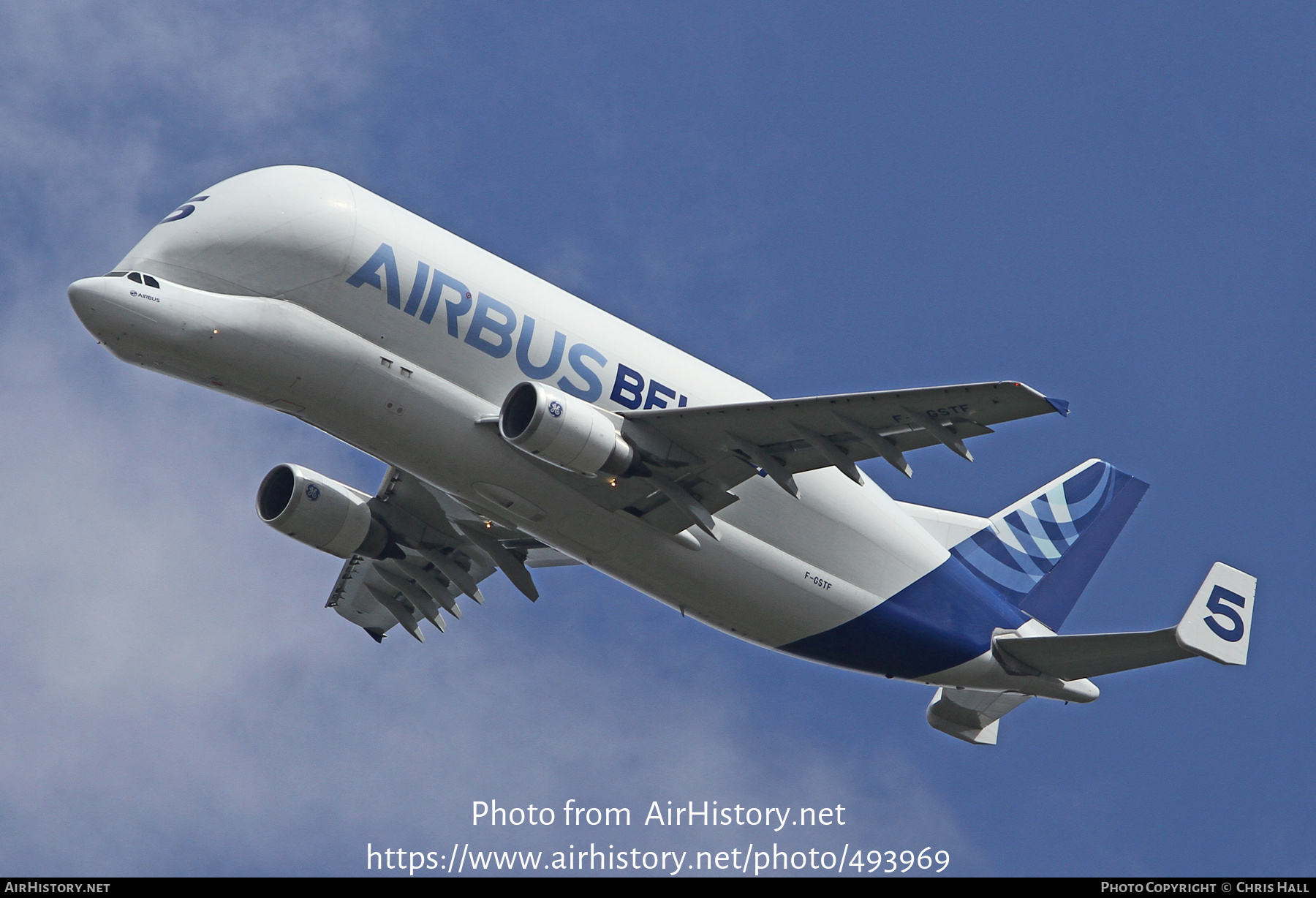 Aircraft Photo of F-GSTF | Airbus A300B4-608ST Beluga (Super Transporter) | Airbus Transport International | AirHistory.net #493969