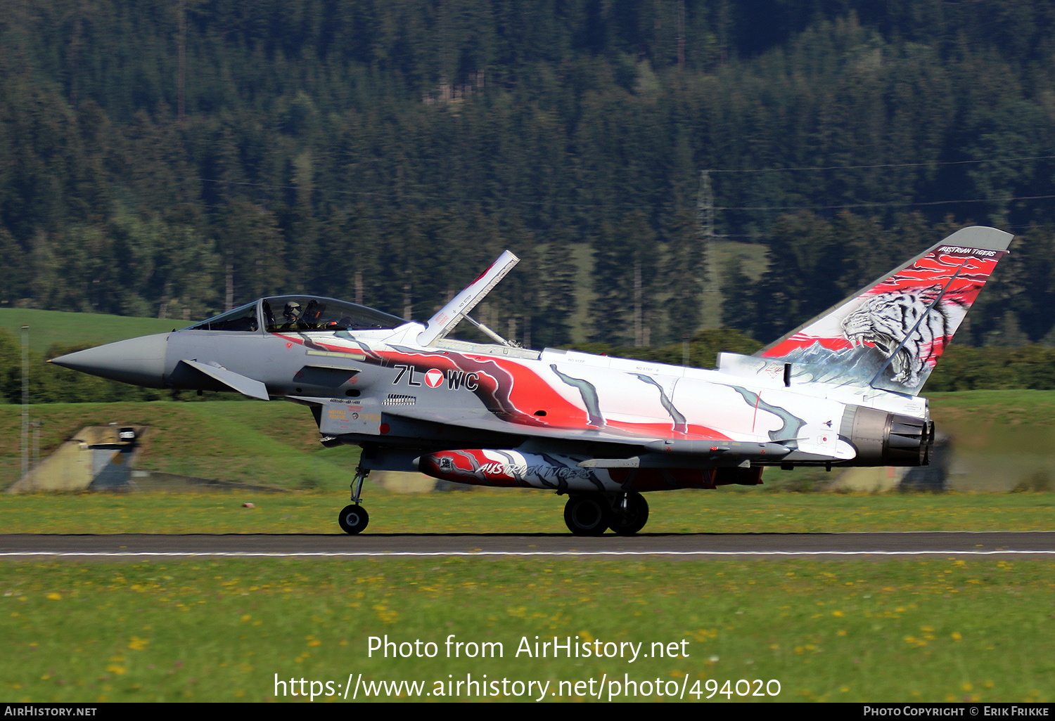 Aircraft Photo of 7L-WC | Eurofighter EF-2000 Typhoon | Austria - Air Force | AirHistory.net #494020