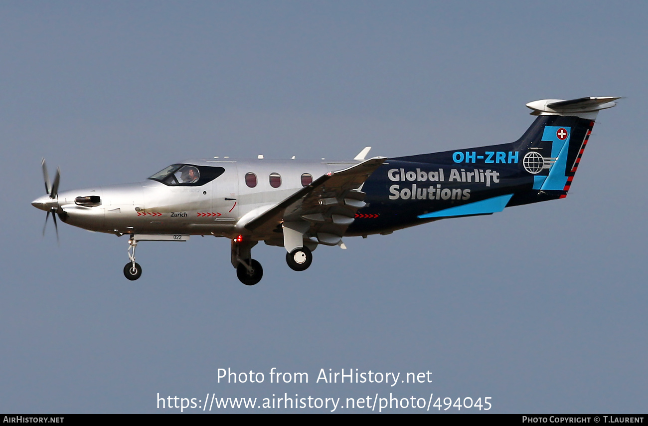 Aircraft Photo of OH-ZRH | Pilatus PC-12NG (PC-12/47E) | Global Airlift Solutions | AirHistory.net #494045