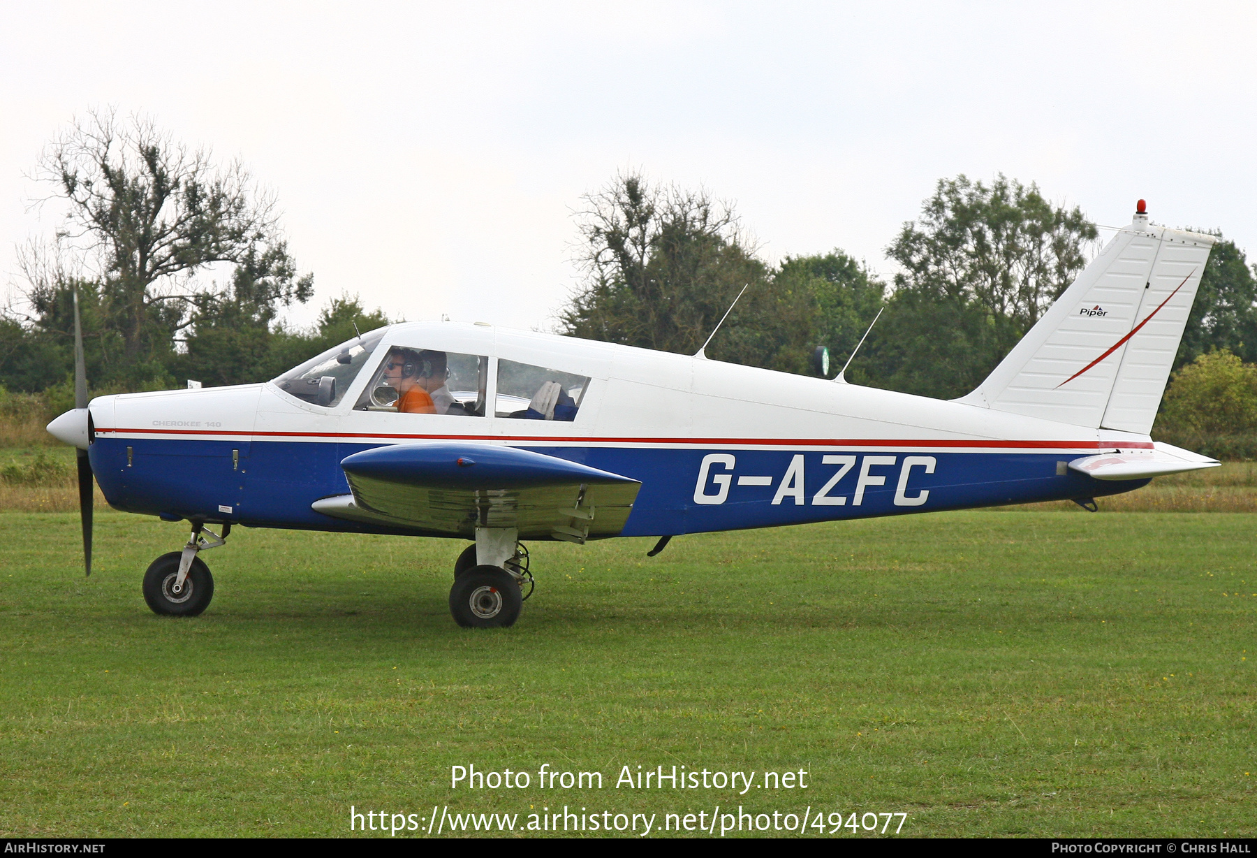 Aircraft Photo of G-AZFC | Piper PA-28-140 Cherokee | AirHistory.net #494077