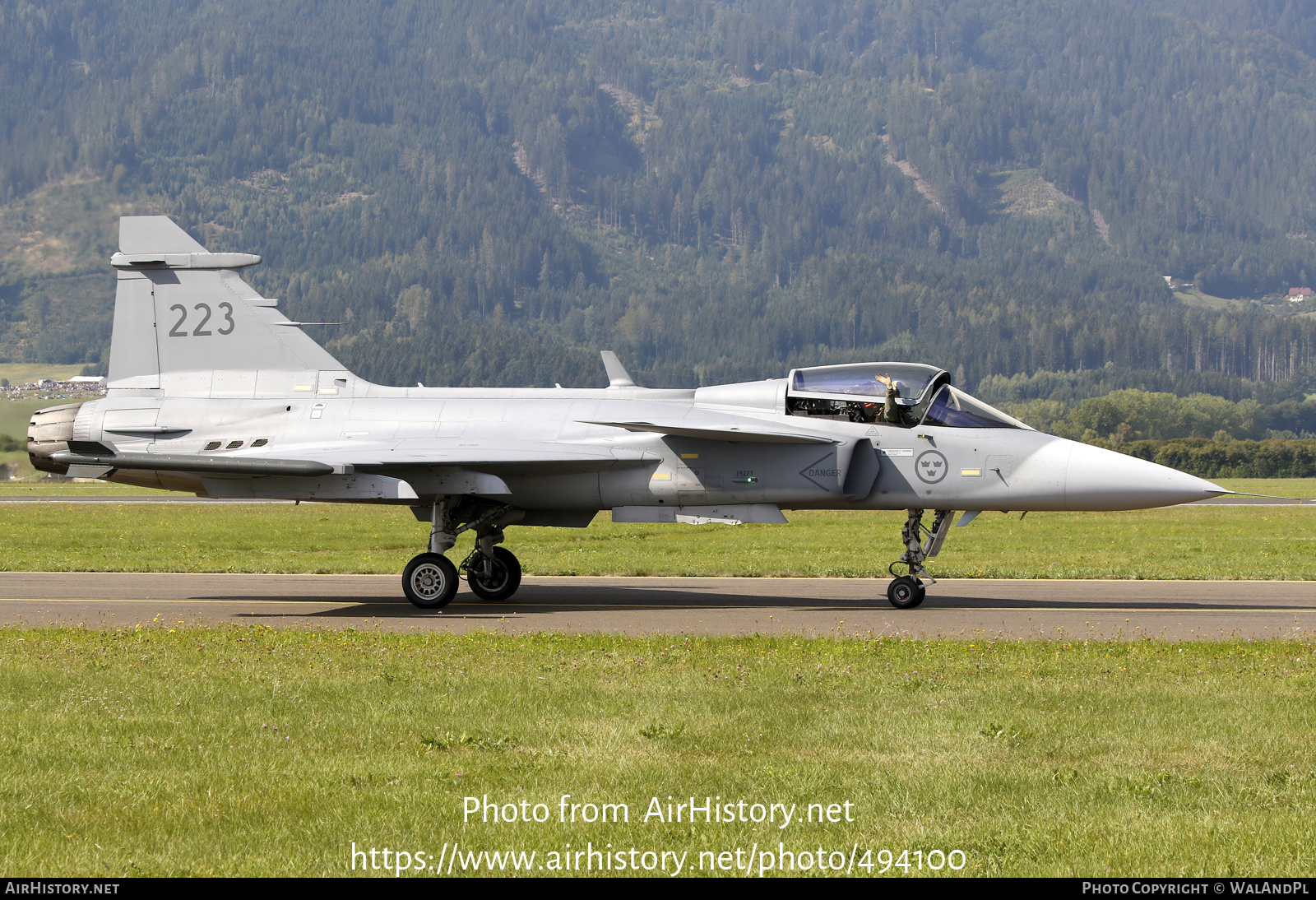 Aircraft Photo of 39223 | Saab JAS 39C Gripen | Sweden - Air Force | AirHistory.net #494100