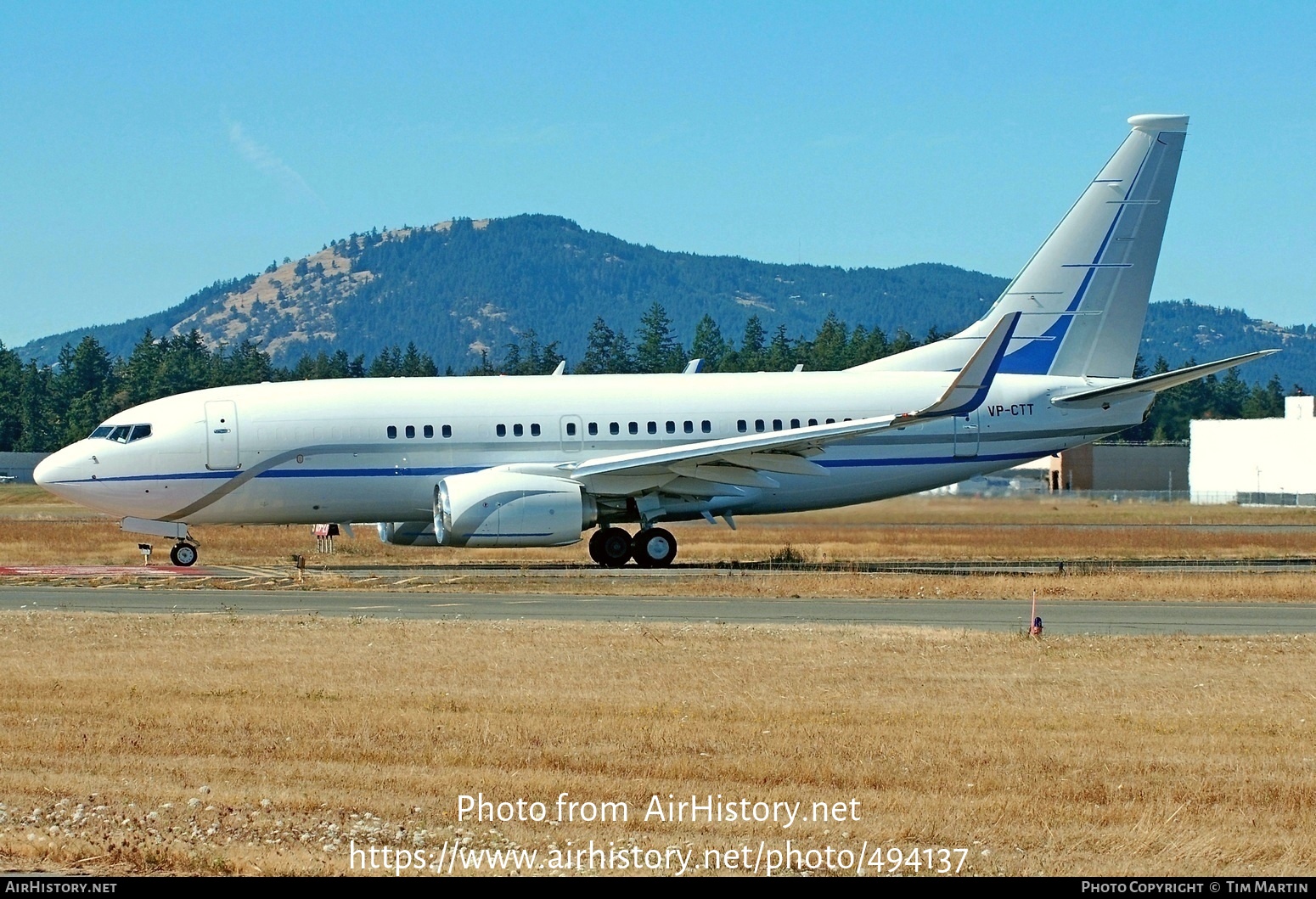 Aircraft Photo of VP-CTT | Boeing 737-7ZH BBJ | AirHistory.net #494137