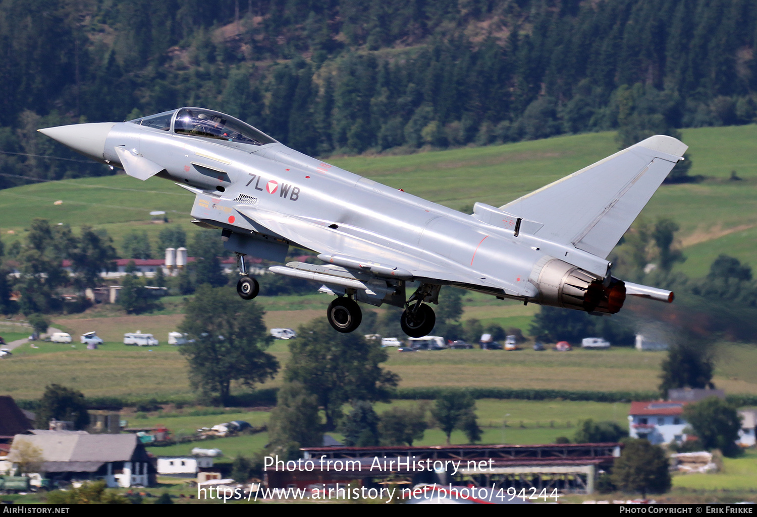 Aircraft Photo of 7L-WB | Eurofighter EF-2000 Typhoon S | Austria - Air Force | AirHistory.net #494244
