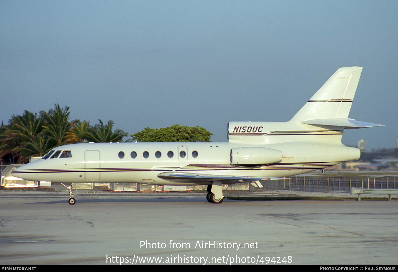 Aircraft Photo of N150UC | Dassault Falcon 50 | AirHistory.net #494248