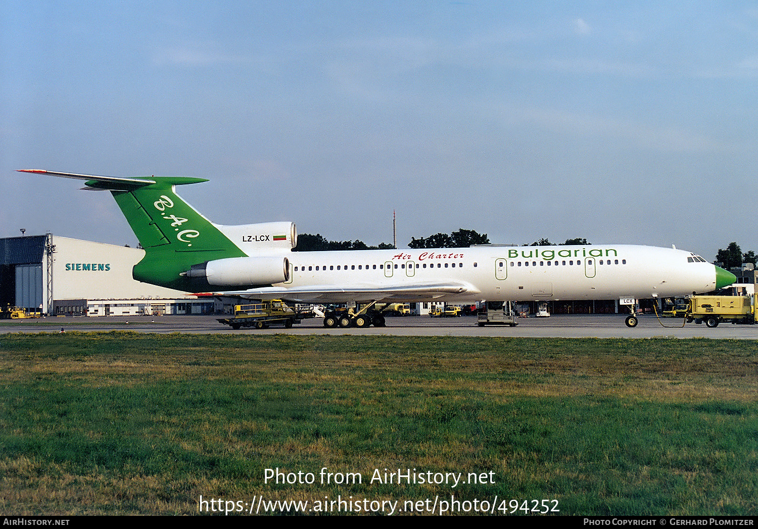 Aircraft Photo of LZ-LCX | Tupolev Tu-154M | Bulgarian Air Charter | AirHistory.net #494252