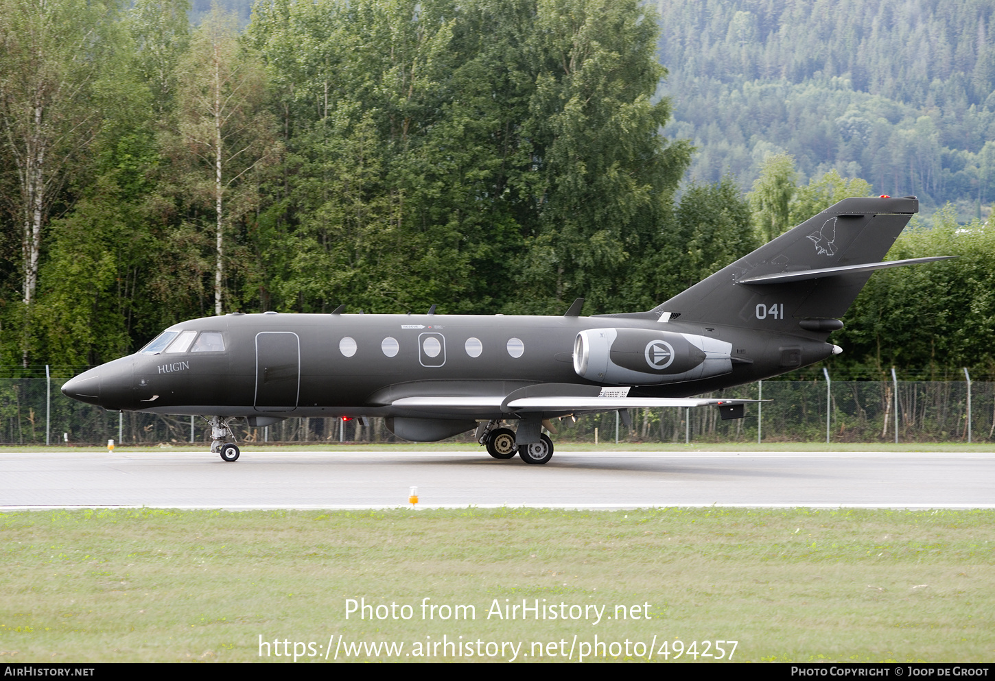 Aircraft Photo of 041 | Dassault Falcon 20ECM | Norway - Air Force | AirHistory.net #494257