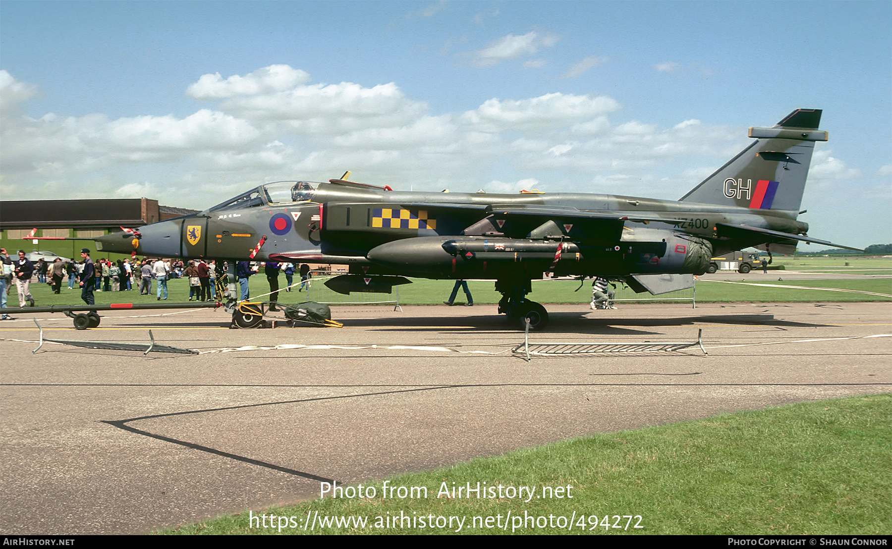 Aircraft Photo of XZ400 | Sepecat Jaguar GR1A | UK - Air Force | AirHistory.net #494272