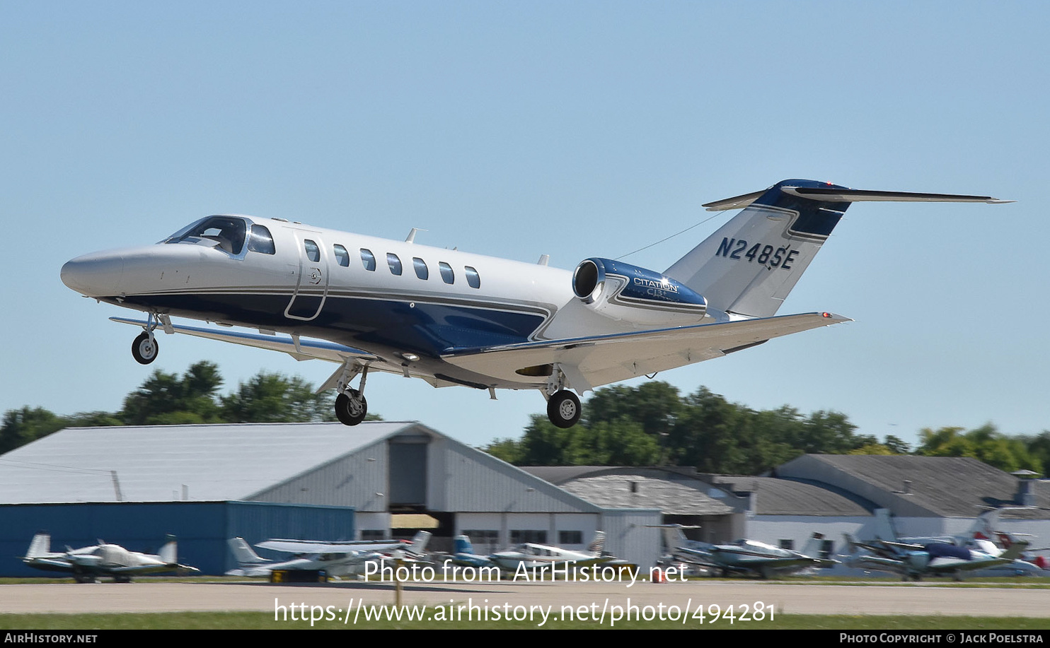 Aircraft Photo of N248SE | Cessna 525B CitationJet CJ3+ | AirHistory.net #494281