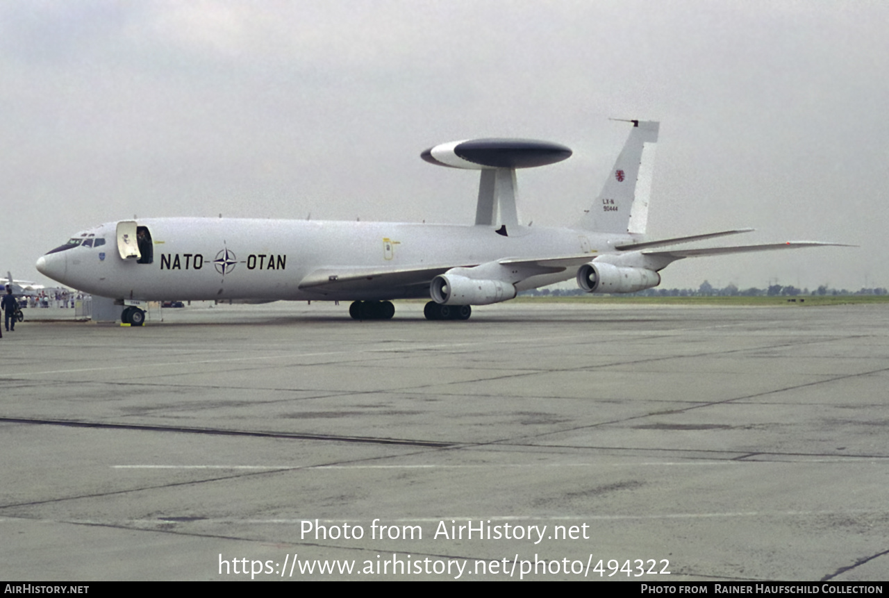 Aircraft Photo of LX-N90444 | Boeing E-3A Sentry | Luxembourg - NATO | AirHistory.net #494322