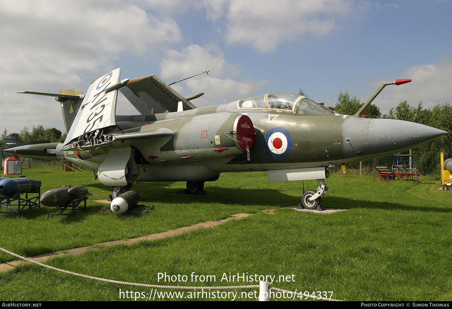 Aircraft Photo of XV350 | Hawker Siddeley Buccaneer S2B | UK - Air Force | AirHistory.net #494337