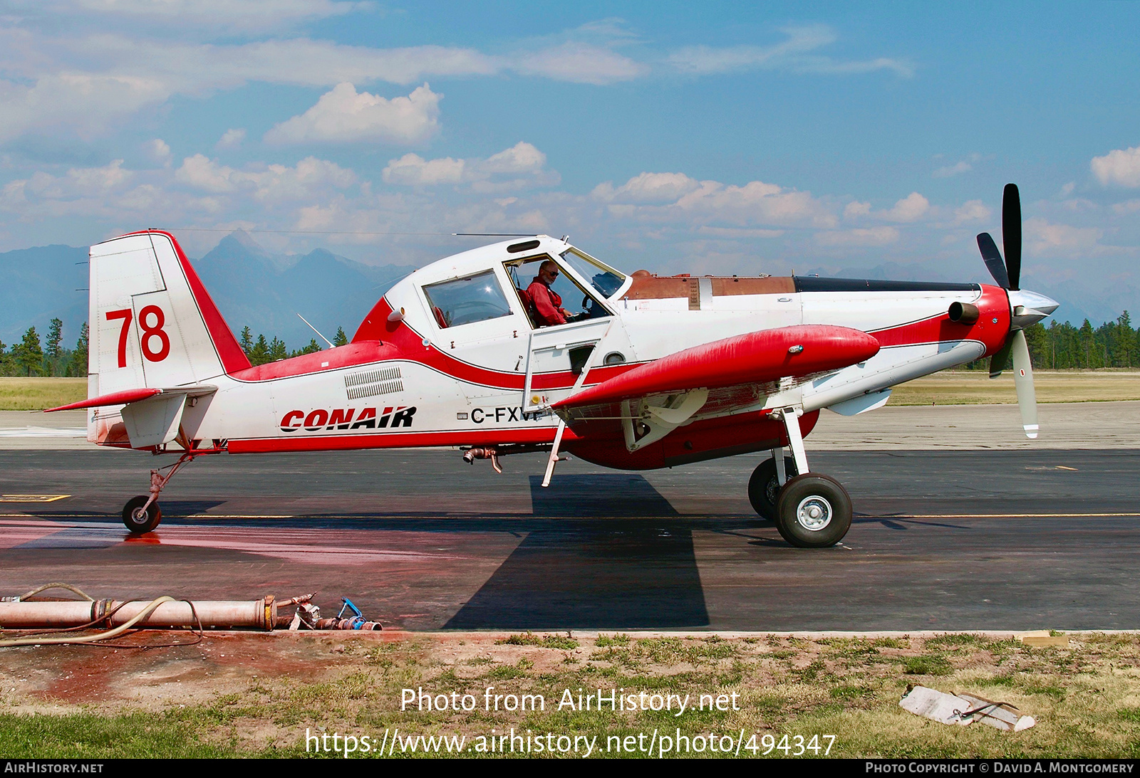 Aircraft Photo of C-FXVF | Air Tractor AT-802F (AT-802A) | Conair Aviation | AirHistory.net #494347