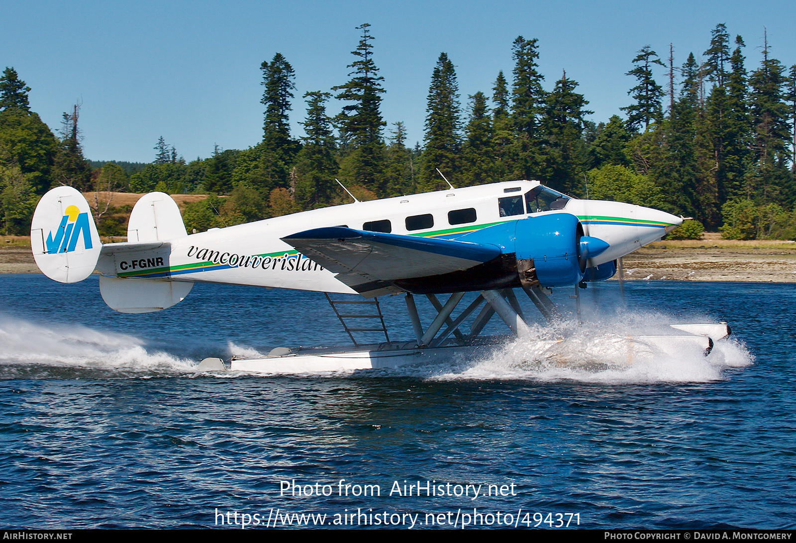 Aircraft Photo of C-FGNR | Beech Expeditor 3NM | Vancouver Island Air | AirHistory.net #494371