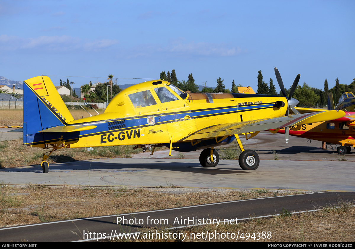 Aircraft Photo of EC-GVN | Air Tractor AT-802 | Martínez Ridao Aviación | AirHistory.net #494388