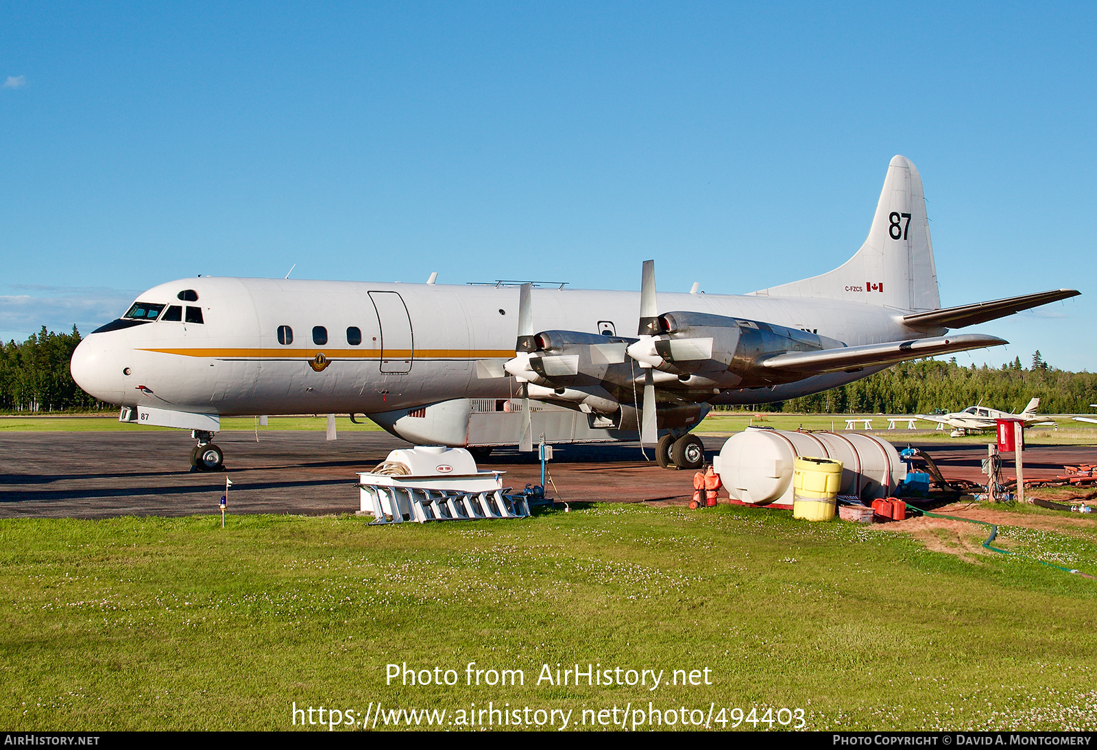 Aircraft Photo of C-FZCS | Lockheed L-188A(AT) Electra | Air Spray | AirHistory.net #494403