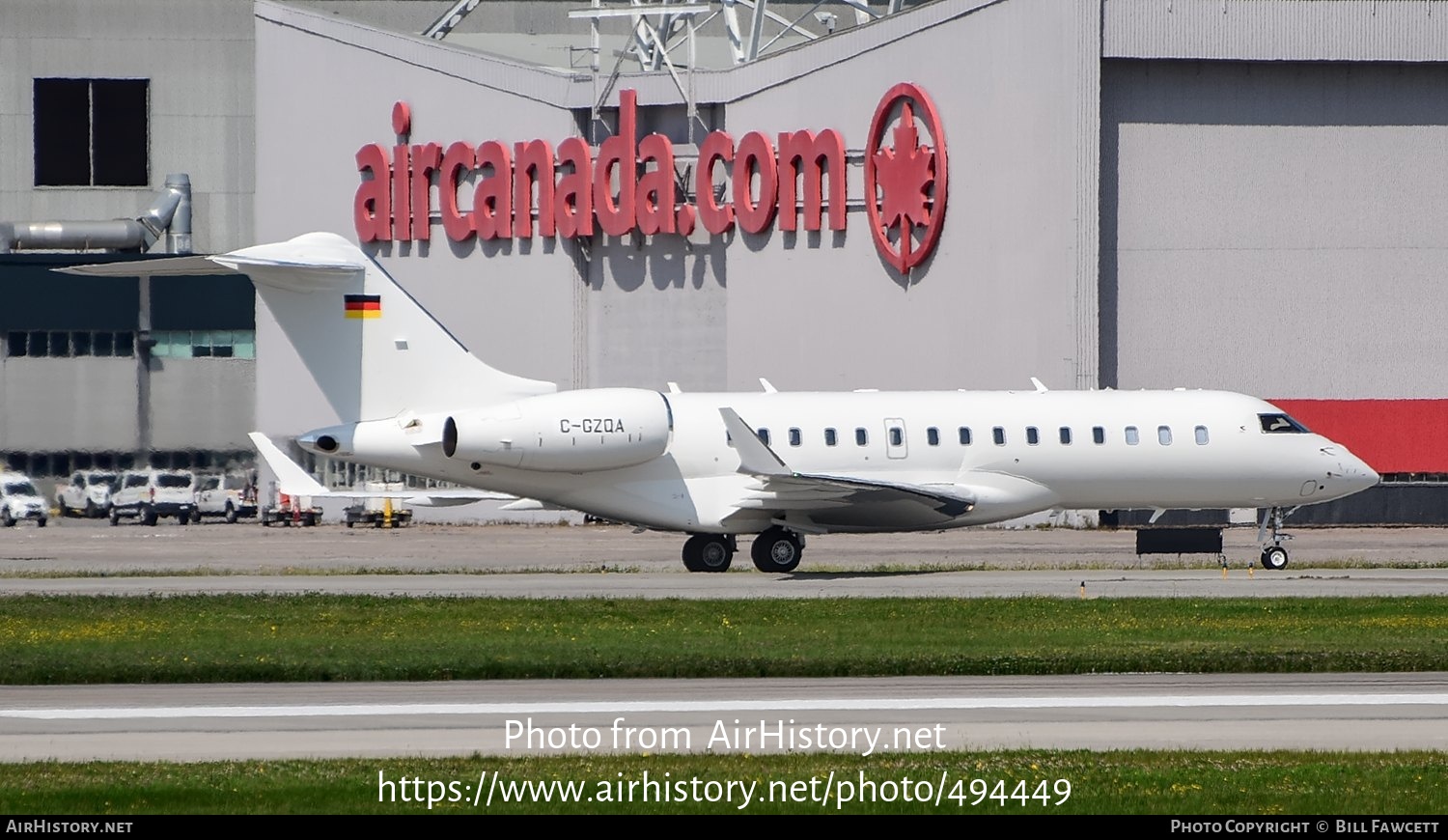 Aircraft Photo of C-GZQA | Bombardier Global 6500 (BD-700-1A10) | AirHistory.net #494449