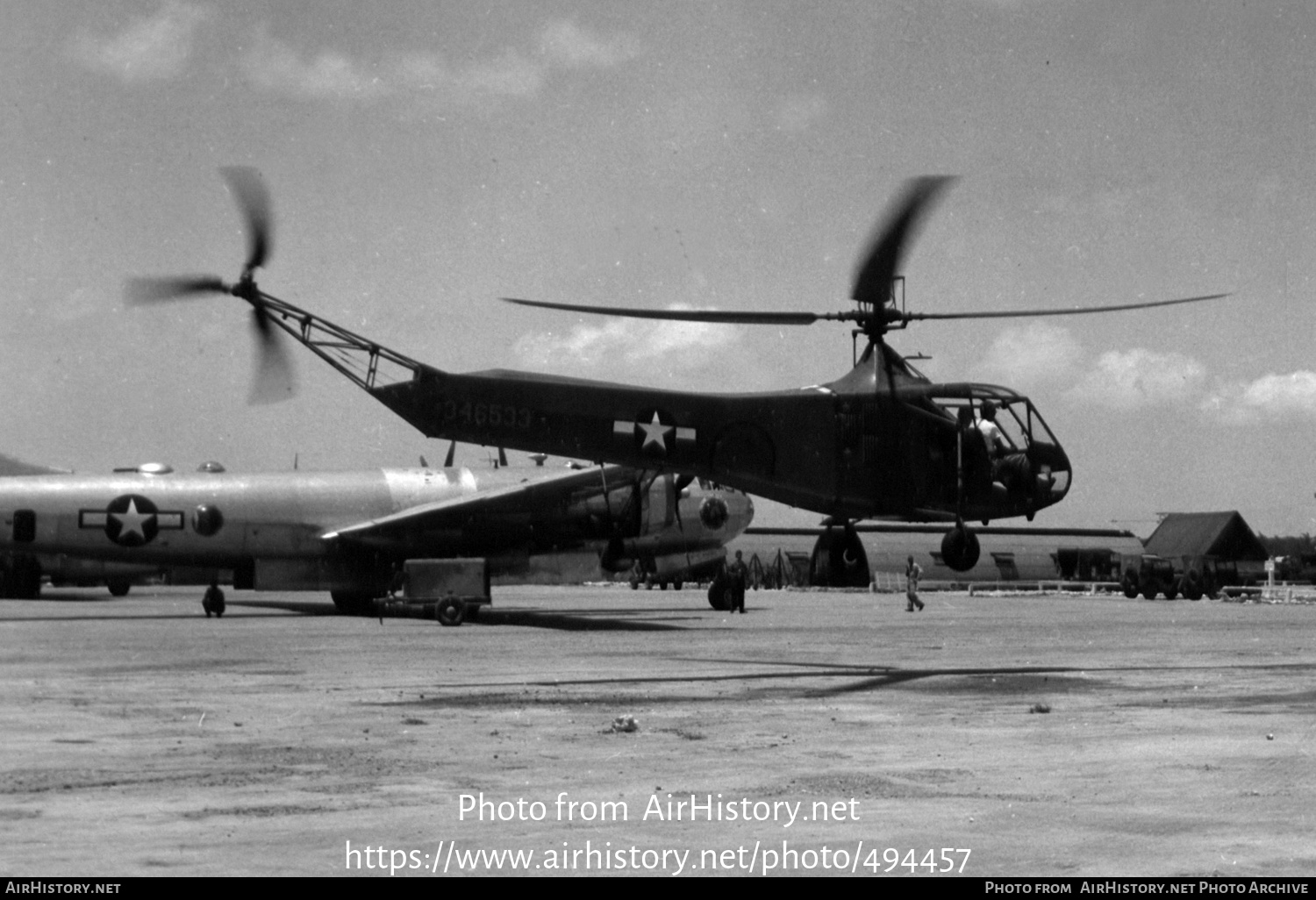 Aircraft Photo of 43-46533 / 346533 | Sikorsky R-4B Hoverfly | USA - Air Force | AirHistory.net #494457