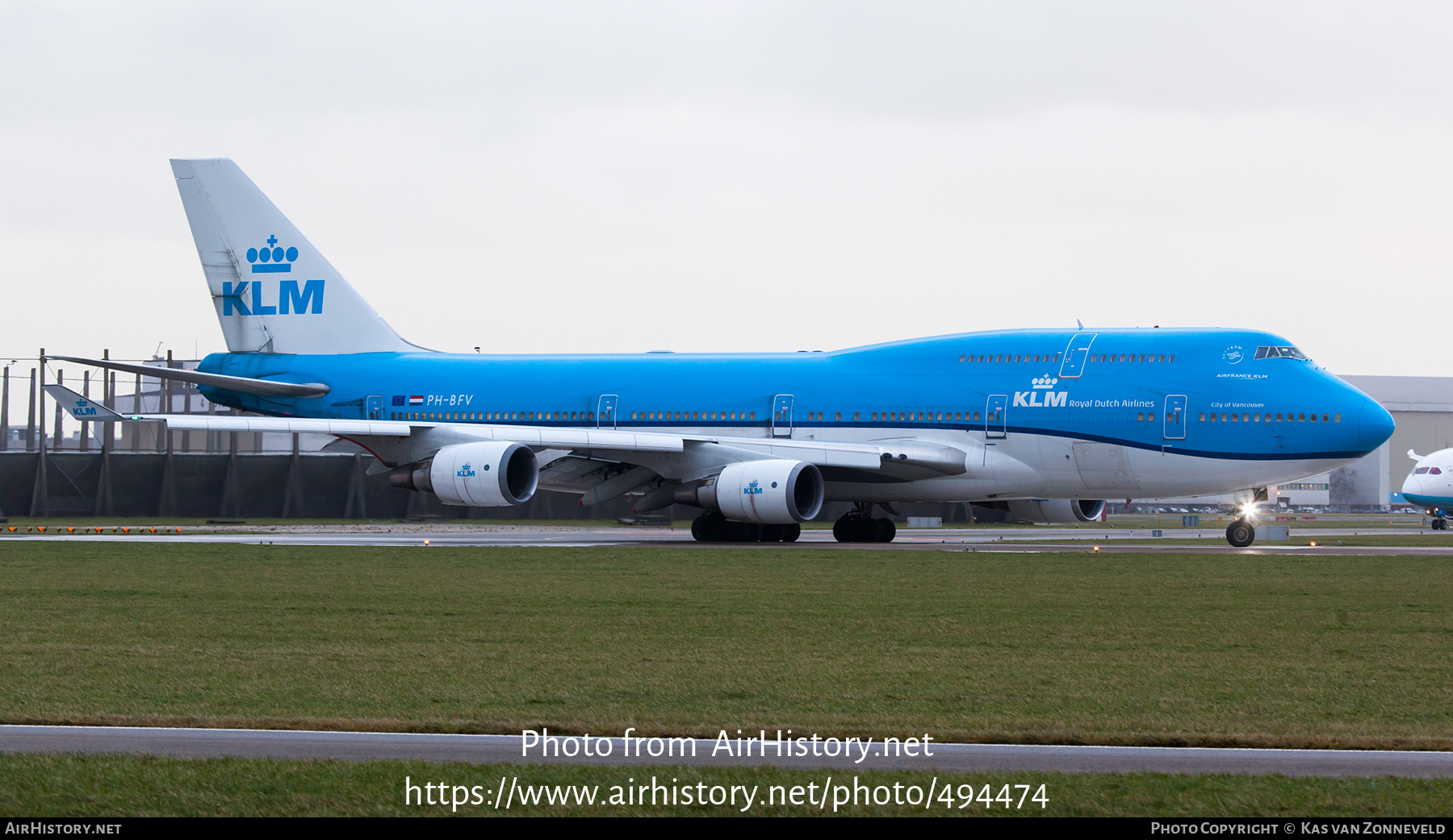 Aircraft Photo of PH-BFV | Boeing 747-406M | KLM - Royal Dutch Airlines | AirHistory.net #494474