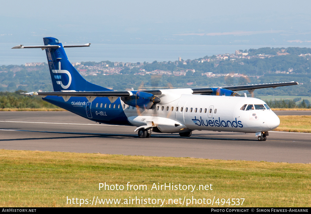 Aircraft Photo of G-ISLL | ATR ATR-72-500 (ATR-72-212A) | Blue Islands | AirHistory.net #494537