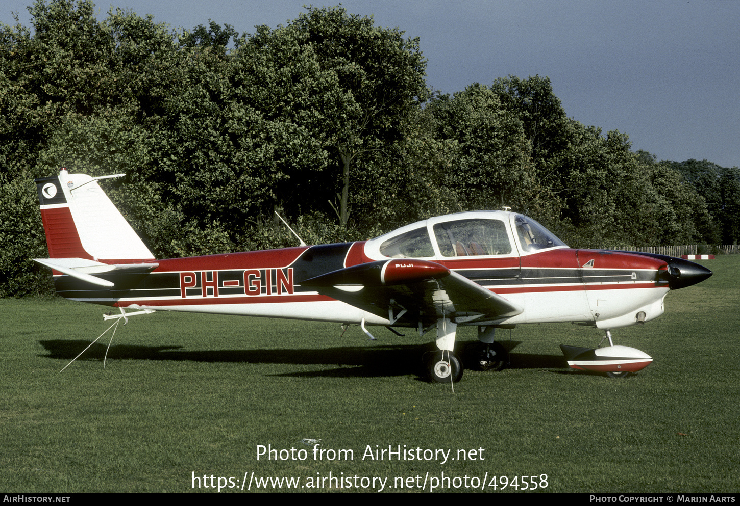 Aircraft Photo of PH-GIN | Fuji FA-200-180 Aero Subaru | AirHistory.net #494558