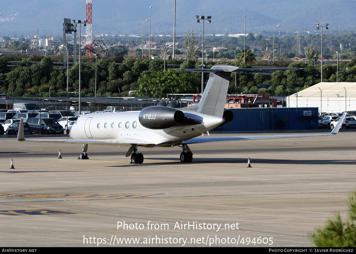 Aircraft Photo of N718JJ | Gulfstream Aerospace G-V Gulfstream V | AirHistory.net #494605