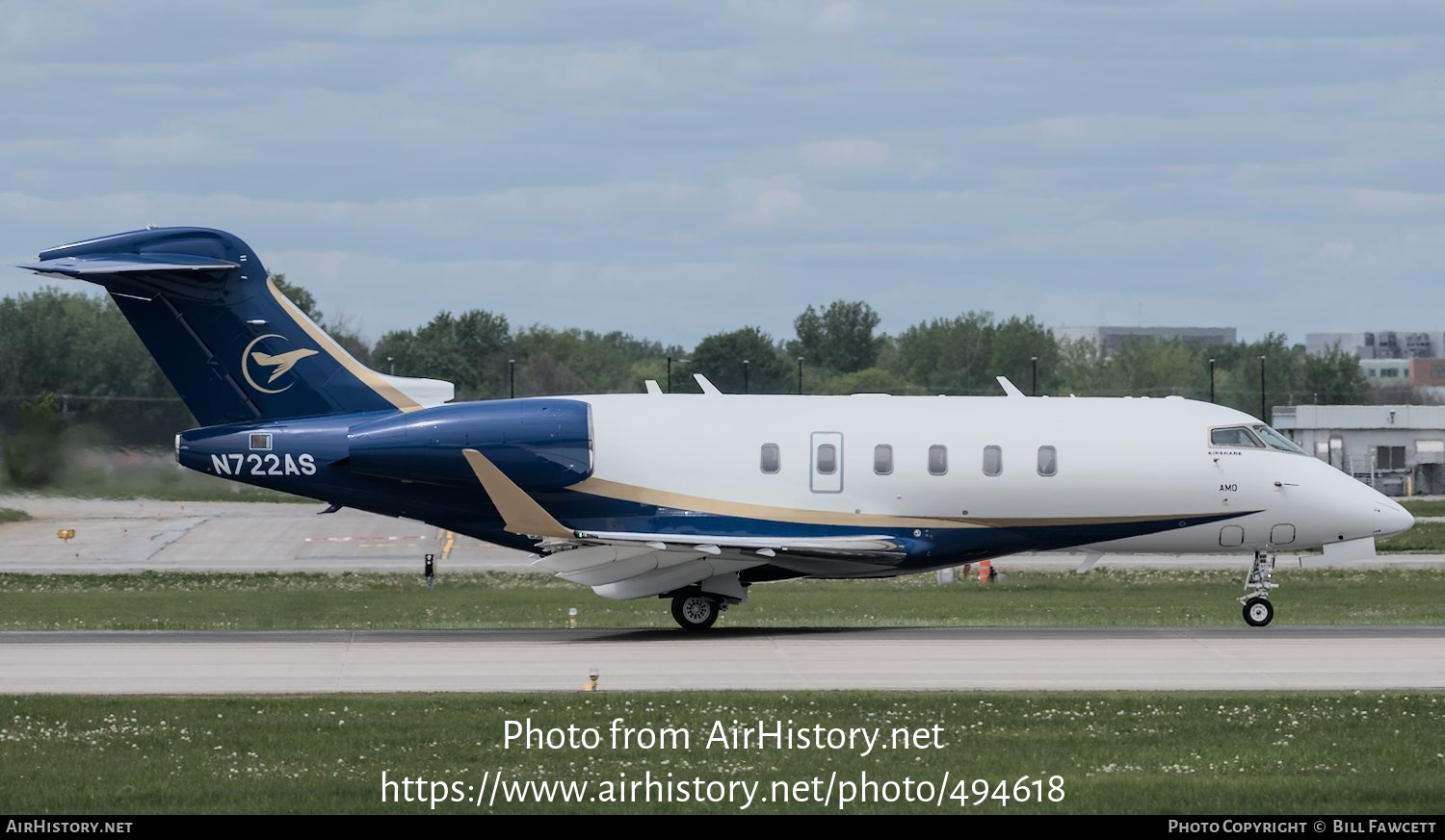 Aircraft Photo of N722AS | Bombardier Challenger 350 (BD-100-1A10) | Airshare | AirHistory.net #494618