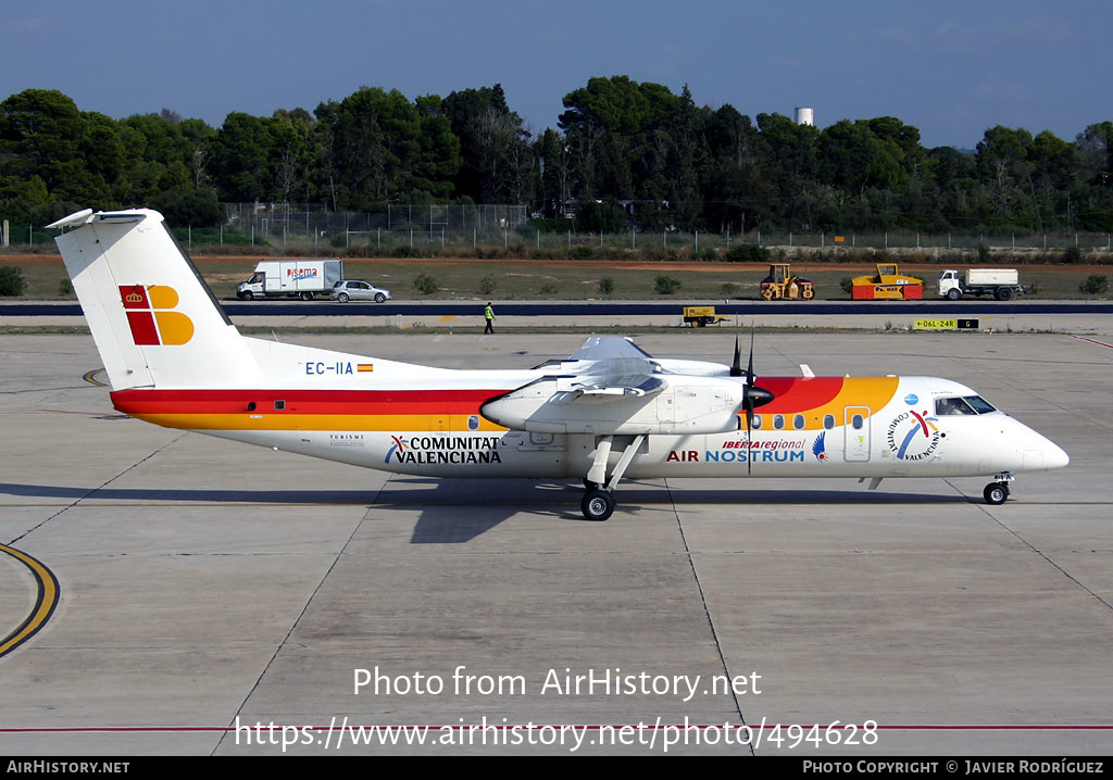 Aircraft Photo of EC-IIA | Bombardier DHC-8-315Q Dash 8 | Iberia Regional | AirHistory.net #494628