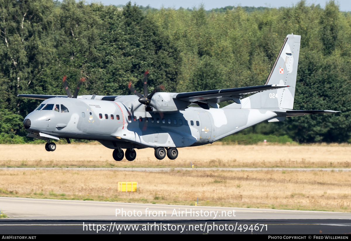 Aircraft Photo of 024 | CASA C295M | Poland - Air Force | AirHistory.net #494671