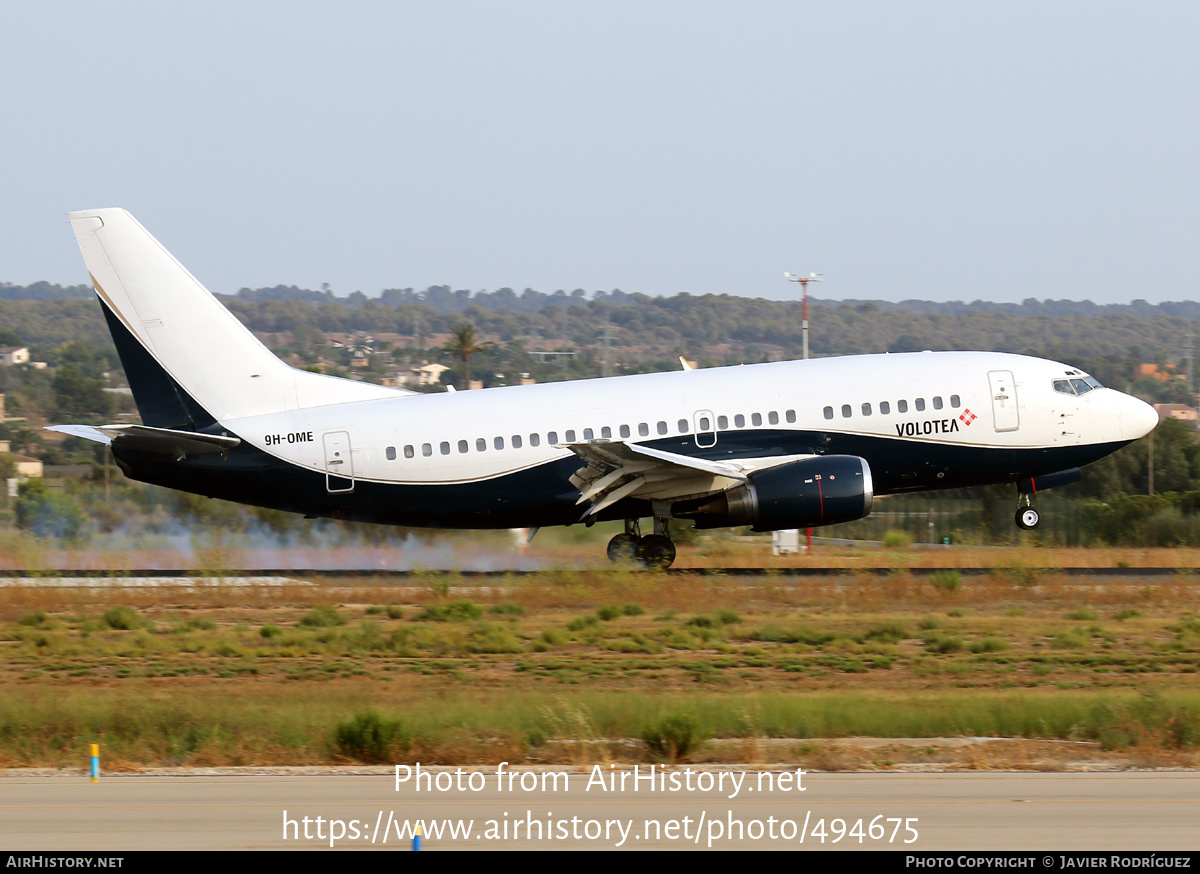 Aircraft Photo of 9H-OME | Boeing 737-505 | Volotea | AirHistory.net #494675