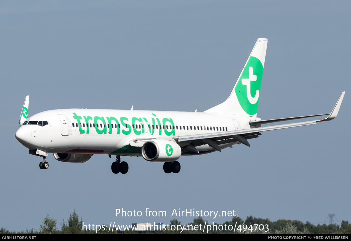 Aircraft Photo of PH-HZJ | Boeing 737-8K2 | Transavia | AirHistory.net #494703