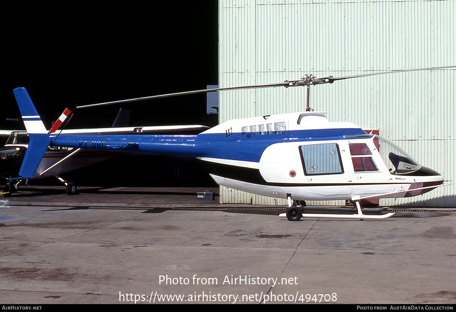 Aircraft Photo of P2-UHC | Bell 206A JetRanger | AirHistory.net #494708