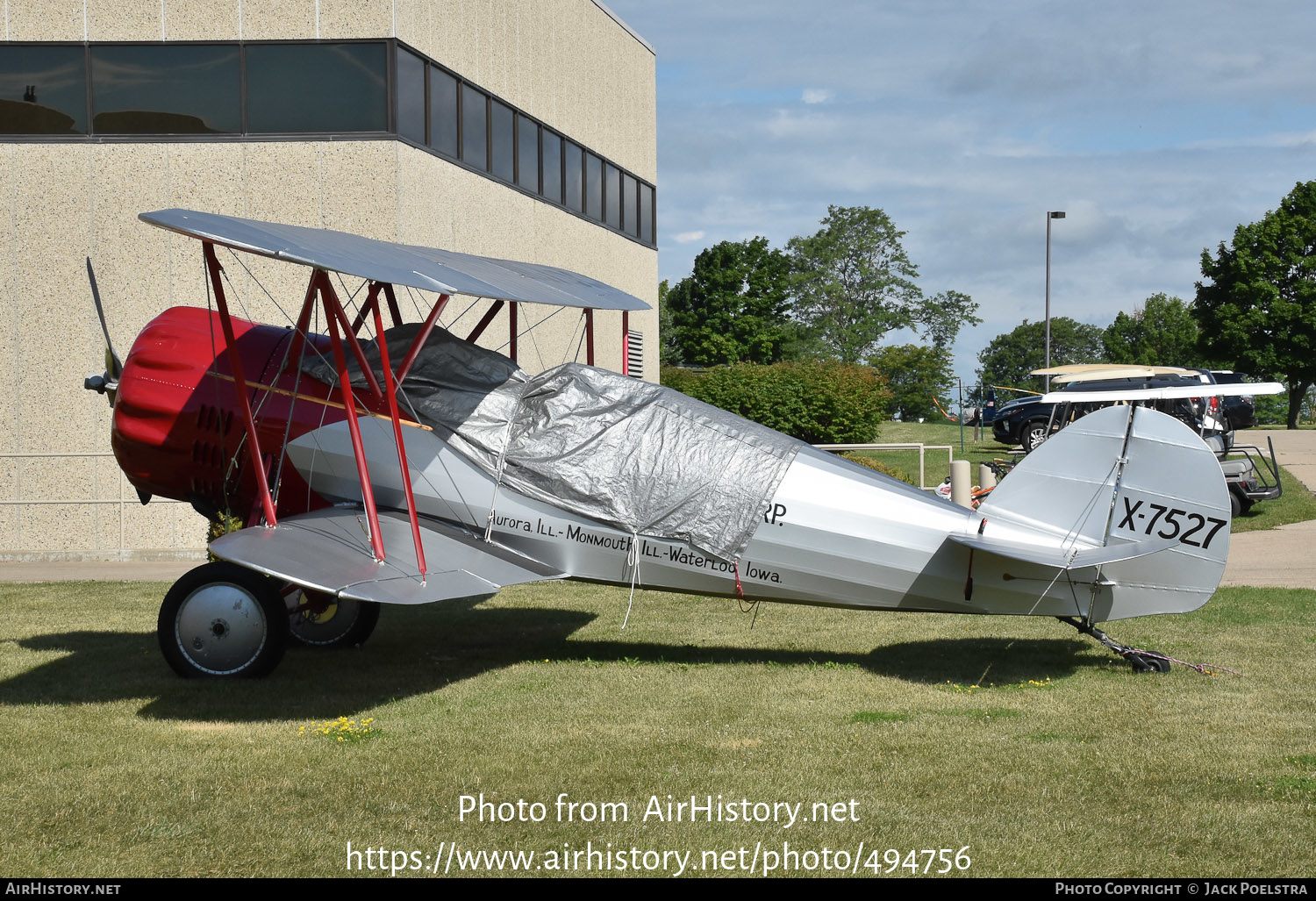 Aircraft Photo of N7527 / X-7527 | Waco CTO | AirHistory.net #494756