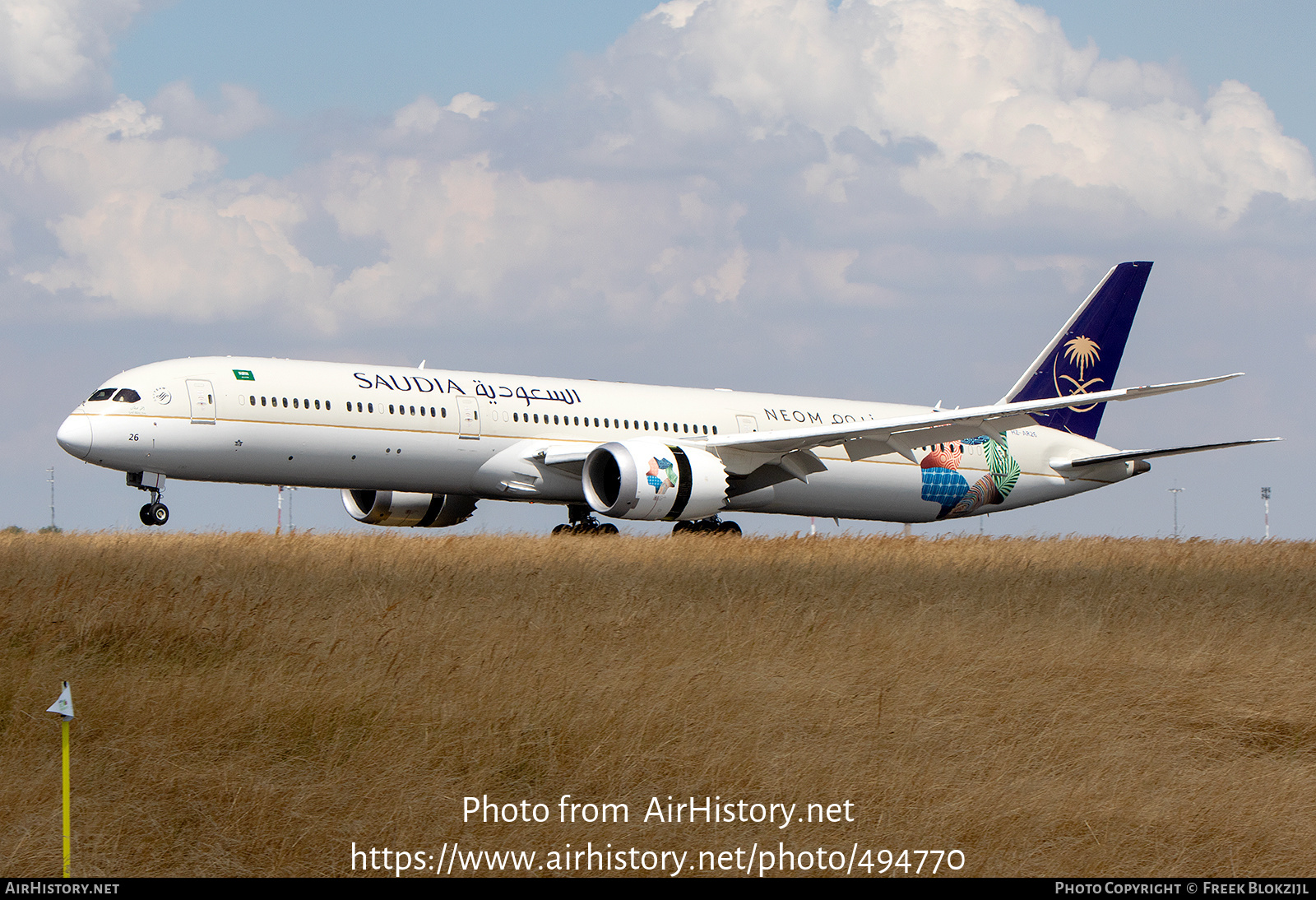 Aircraft Photo of HZ-AR26 | Boeing 787-10 Dreamliner | Saudia - Saudi Arabian Airlines | AirHistory.net #494770