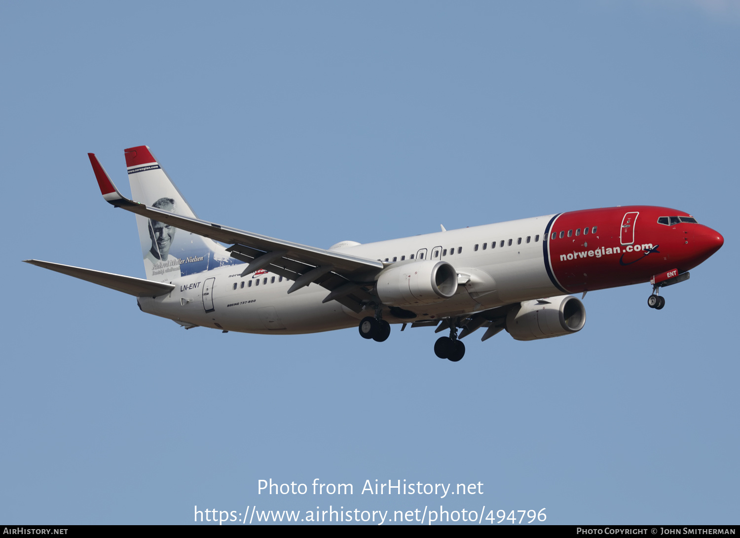 Aircraft Photo of LN-ENT | Boeing 737-8JP | Norwegian | AirHistory.net #494796