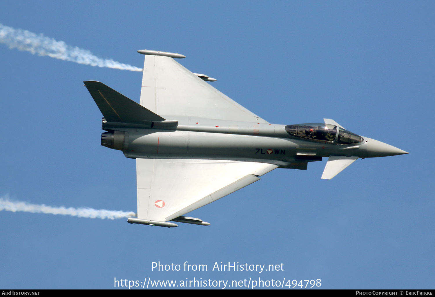 Aircraft Photo of 7L-WN | Eurofighter EF-2000 Typhoon | Austria - Air Force | AirHistory.net #494798