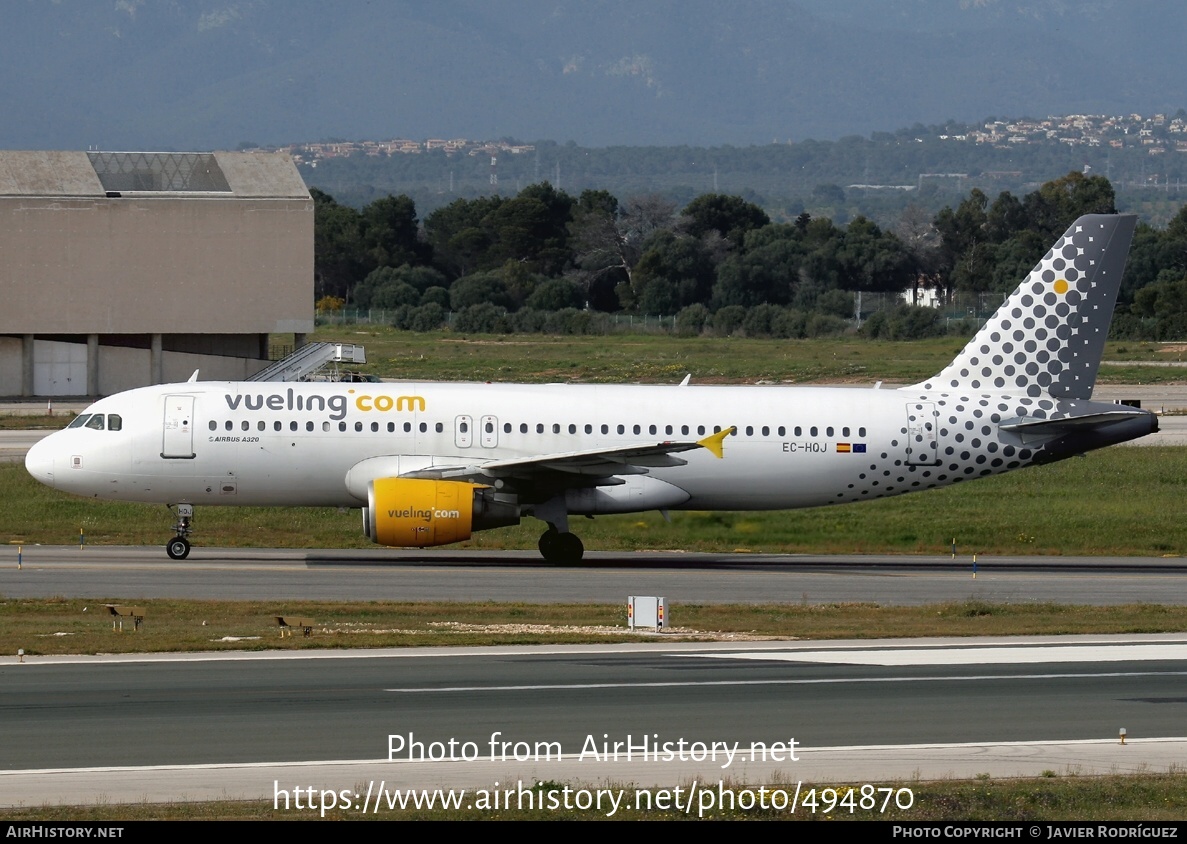 Aircraft Photo of EC-HQJ | Airbus A320-214 | Vueling Airlines | AirHistory.net #494870