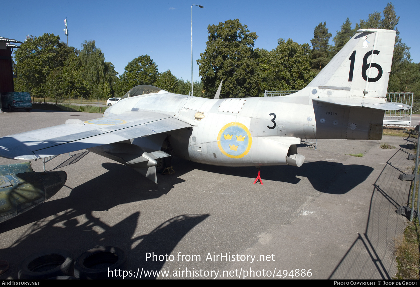 Aircraft Photo of 29969 | Saab S29C Tunnan | Sweden - Air Force | AirHistory.net #494886