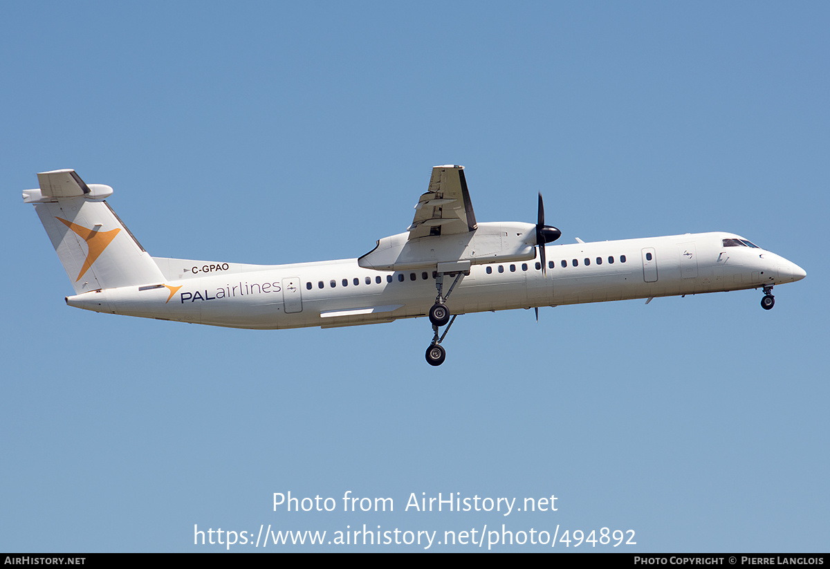 Aircraft Photo of C-GPAO | Bombardier DHC-8-402 Dash 8 | PAL Airlines - Provincial Airlines | AirHistory.net #494892