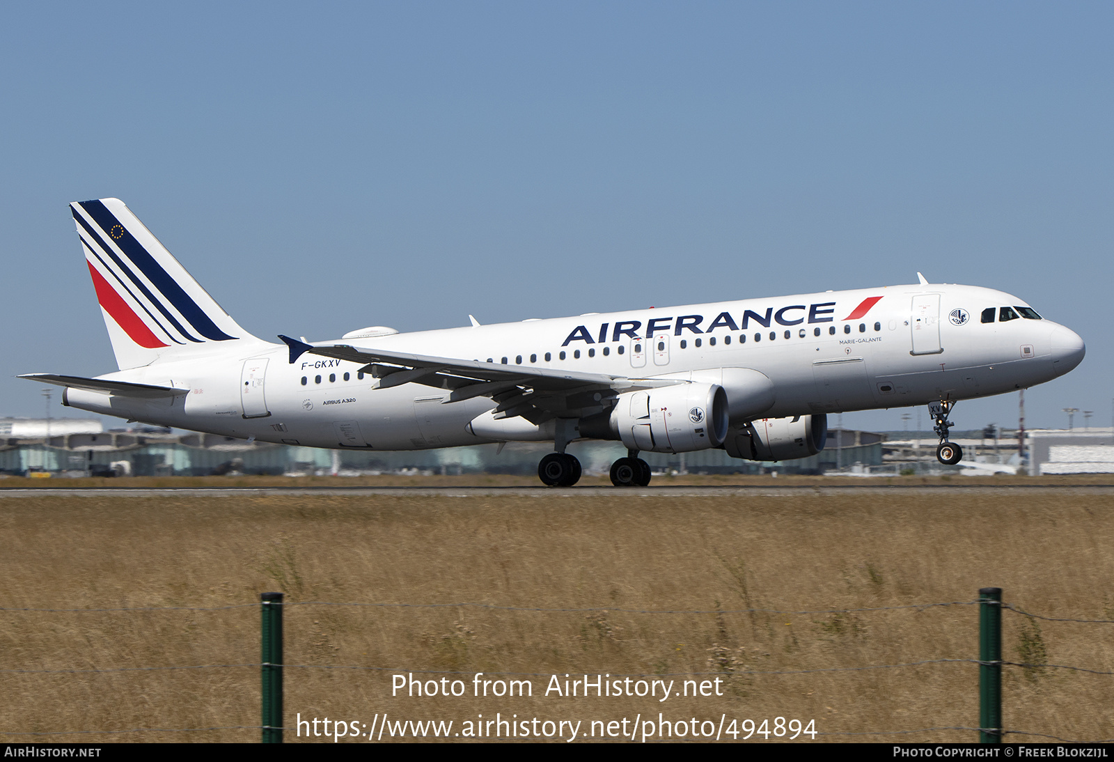 Aircraft Photo of F-GKXV | Airbus A320-214 | Air France | AirHistory.net #494894