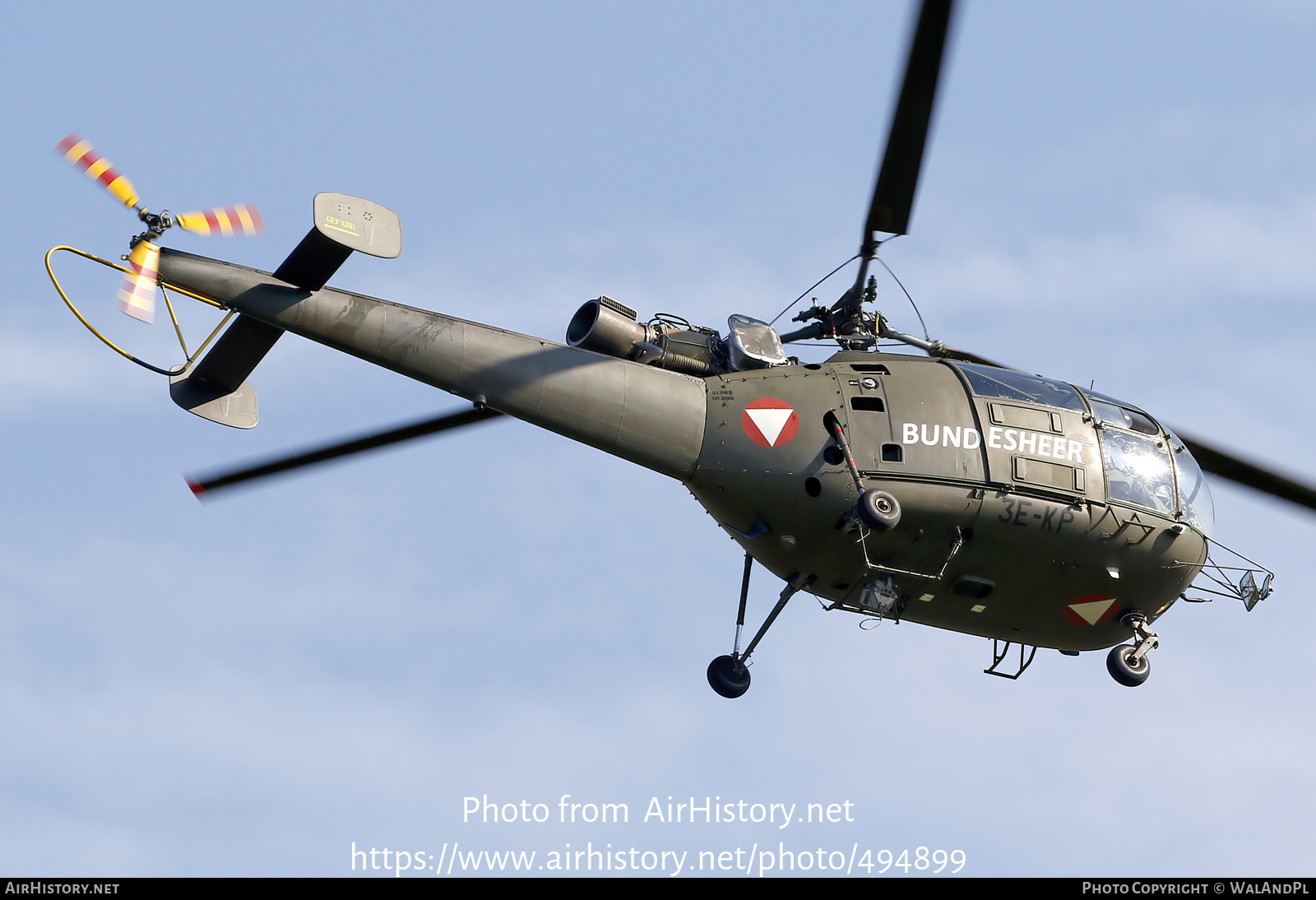 Aircraft Photo Of 3E-KP | Aerospatiale SA-316B Alouette III | Austria ...