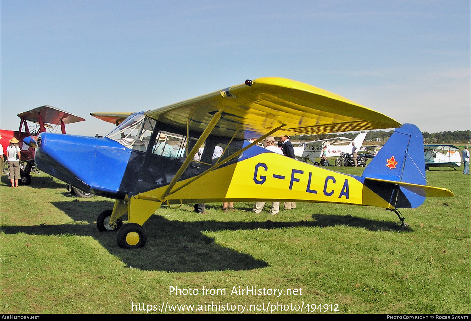 Aircraft Photo of G-FLCA | Fleet 80 Canuck | AirHistory.net #494912