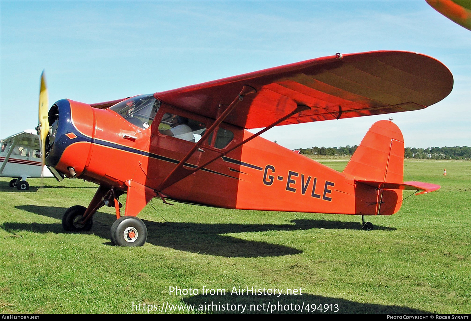 Aircraft Photo of G-EVLE | Rearwin 8125 Cloudster | AirHistory.net #494913