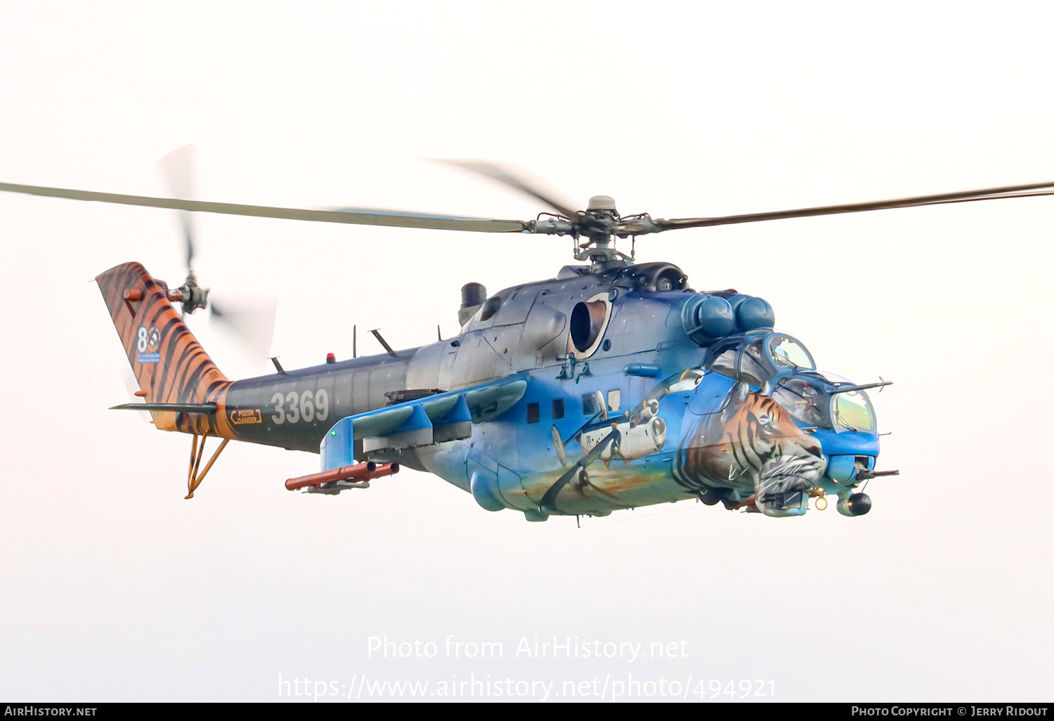 Aircraft Photo of 3369 | Mil Mi-35 | Czechia - Air Force | AirHistory.net #494921