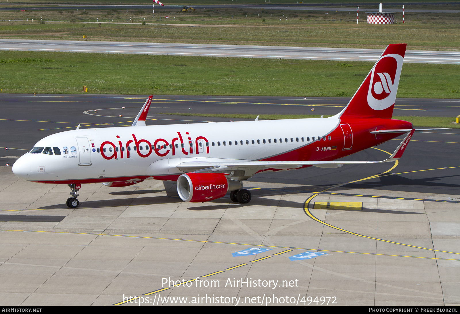 Aircraft Photo of D-ABNM | Airbus A320-214 | Air Berlin | AirHistory.net #494972