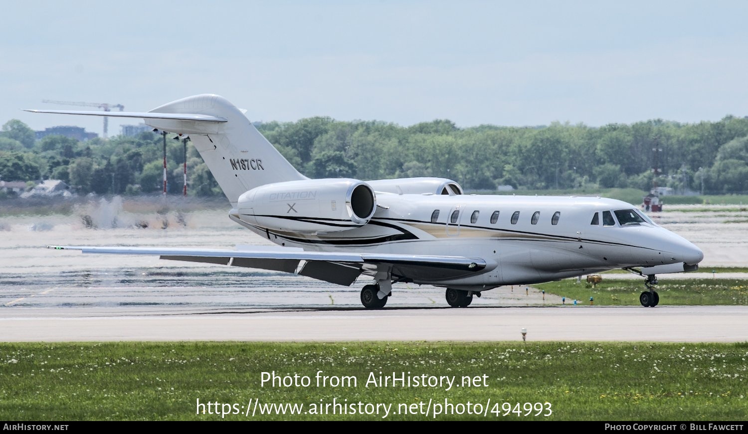 Aircraft Photo of N187CR | Cessna 750 Citation X | AirHistory.net #494993