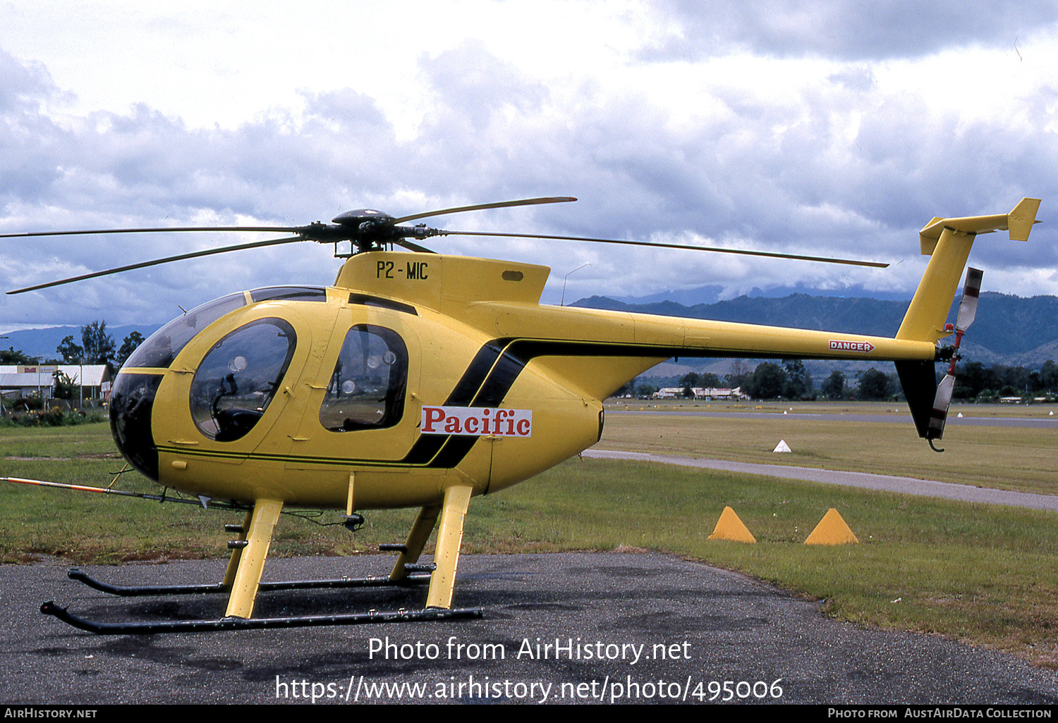 Aircraft Photo of P2-MIC | Hughes 500D (369D) | Pacific Helicopters | AirHistory.net #495006