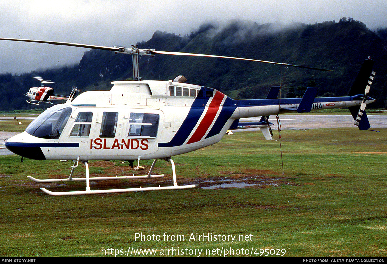 Aircraft Photo of P2-IHA | Bell 206L-3 LongRanger III | Islands Aviation | AirHistory.net #495029