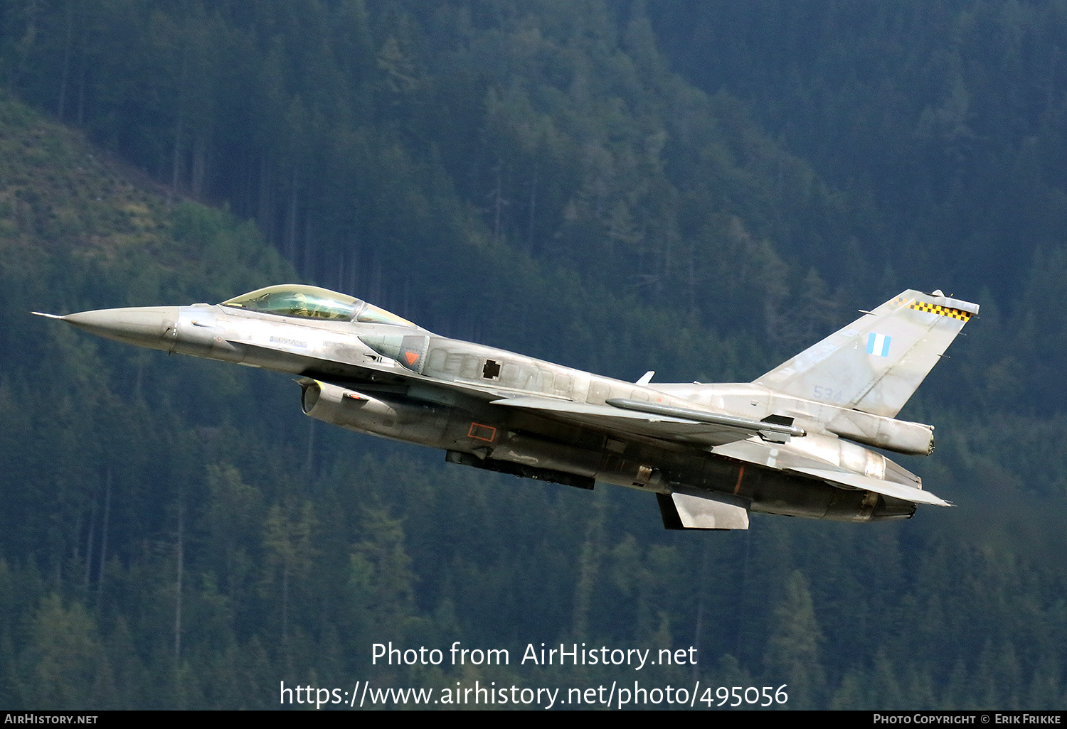 Aircraft Photo of 534 | General Dynamics F-16C Fighting Falcon | Greece - Air Force | AirHistory.net #495056