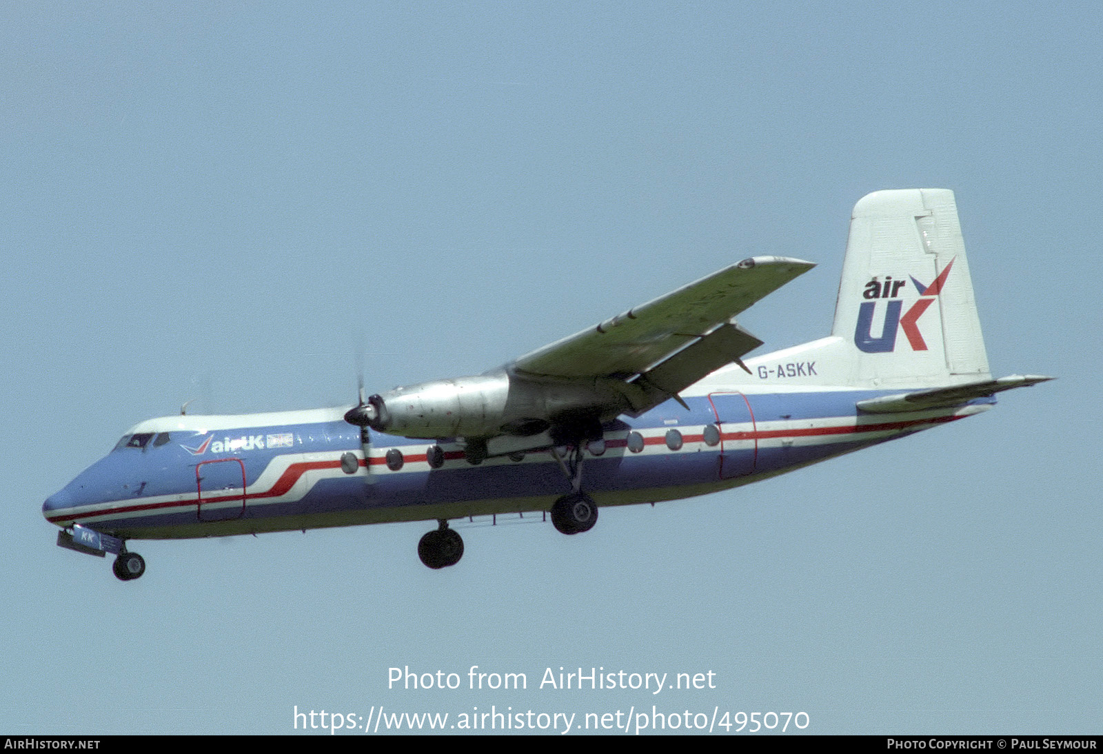 Aircraft Photo of G-ASKK | Handley Page HPR-7 Herald 211 | Air UK | AirHistory.net #495070