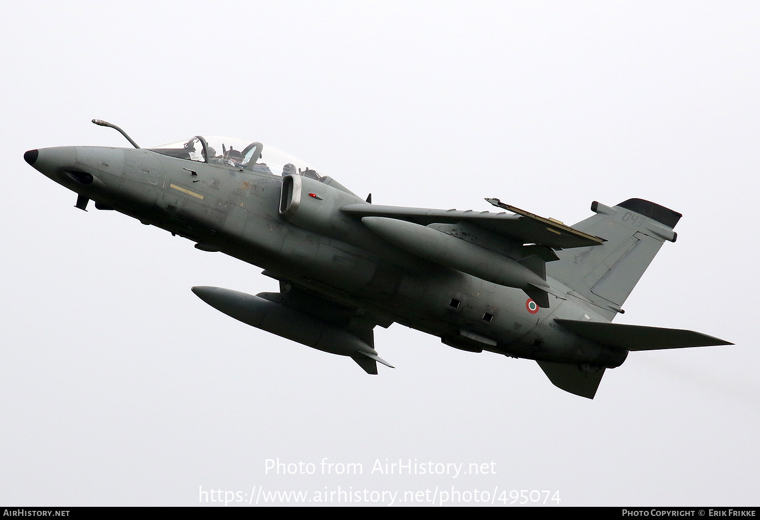 Aircraft Photo of MM55043 | AMX International AMX-T | Italy - Air Force | AirHistory.net #495074